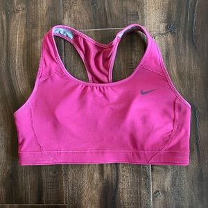 Nike Dri Fit sports bra magenta purple size small